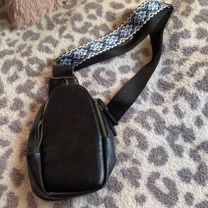 Black sling bag